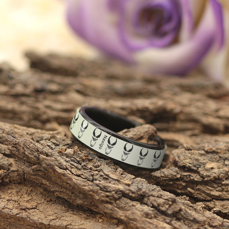 انگشتر ناکسیگو طرح ونوم مدل RG5236