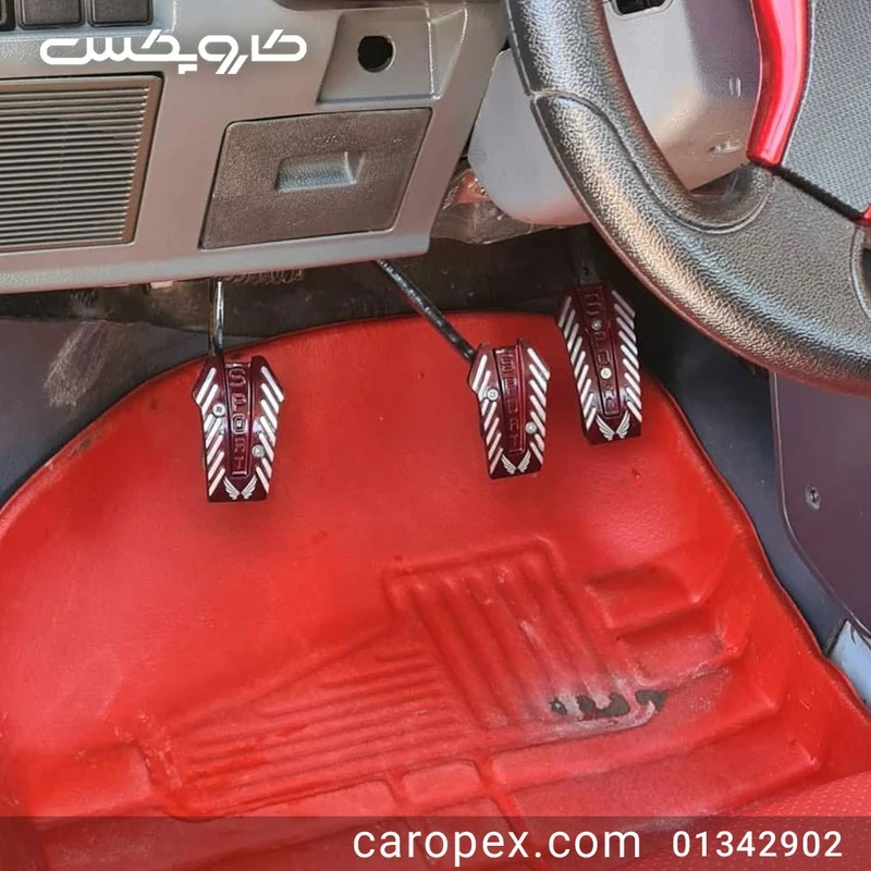 روکش پدال تزیینی خودرو چیکال مدل YAZDI-RD طرح پره ای کد P-628 روکش پدال تزیینی خودرو چیکال مدل YAZDI-RD طرح پره ای کد P-628