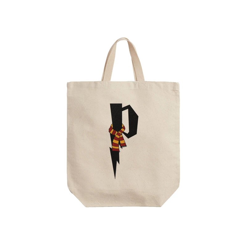 ساک خرید ترمه طراحان ایده مدل حرف P هری پاتر کد cfp3045 - S