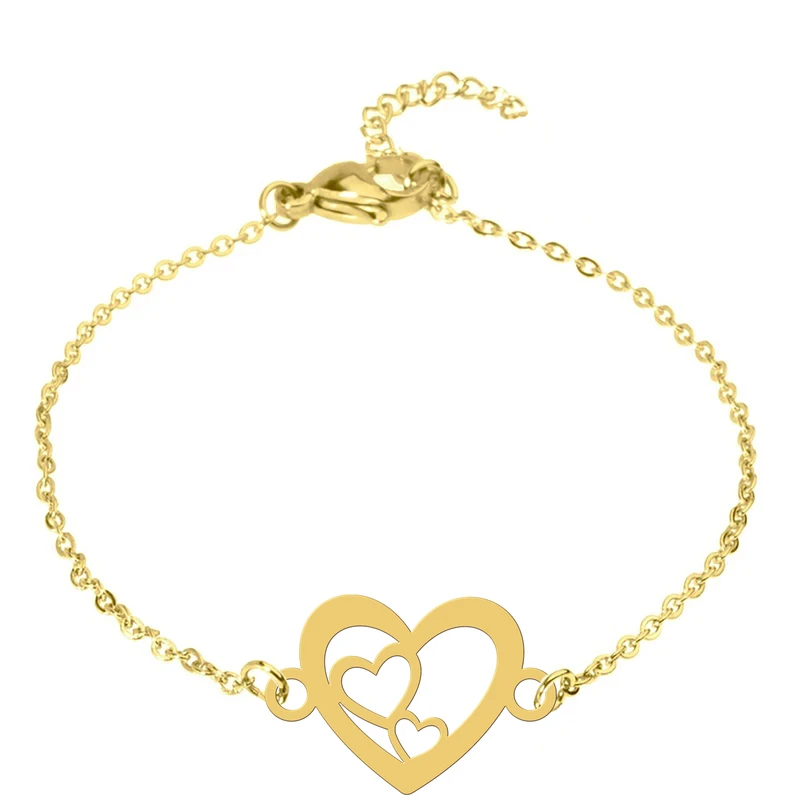 دستبند زنانه هایکا مدل قلب کد zd.h1