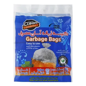 کیسه زباله پترو کلین مدل آسان مصرف بسته 30 عددی