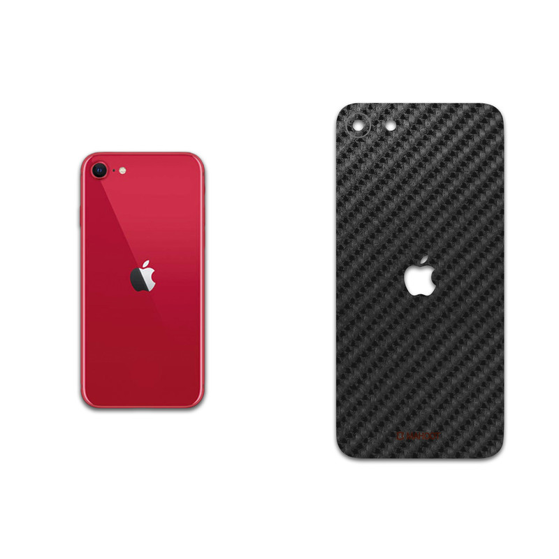 برچسب پوششی ماهوت مدل Shine-Carbon-Fiber مناسب برای گوشی موبایل اپل iPhone SE 2020