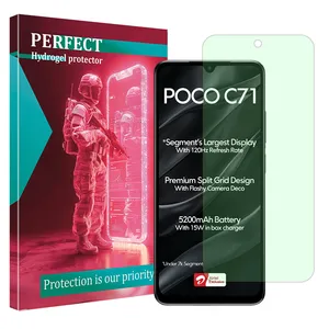 Perfect Eye Care model Green light screen protector suitable for Xiaomi Poco C71 mobile phone