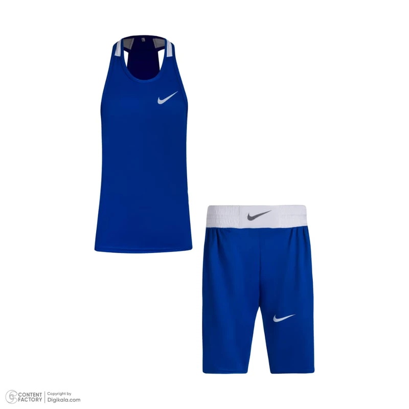 عکس شماره 3 : ست تاپ و شلوارک ورزشی مردانه مدل قزاقی 2024