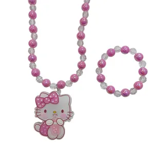 نیم ست دخترانه مدل گربه کیتی کیوت