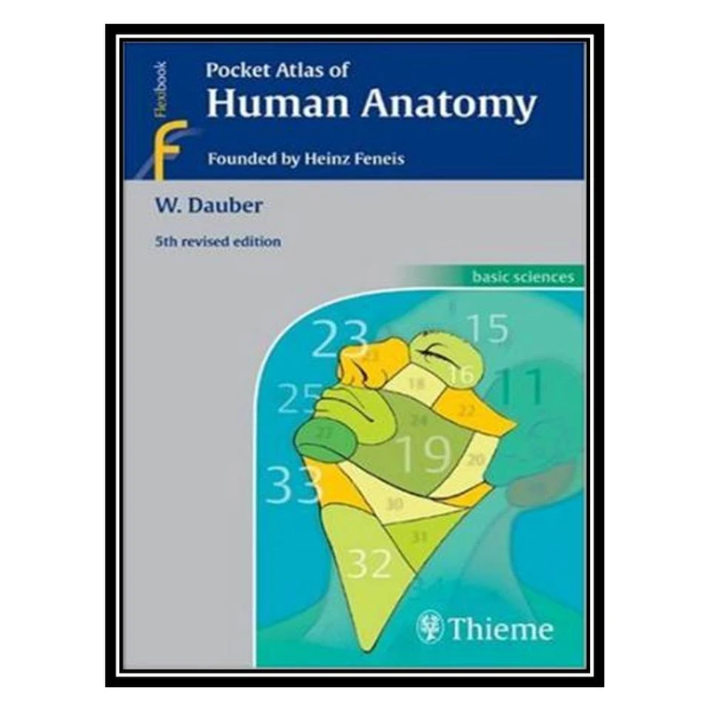 کتاب Pocket Atlas of Human Anatomy اثر جمعی از نویسندگان انتشارات مؤلفین طلایی