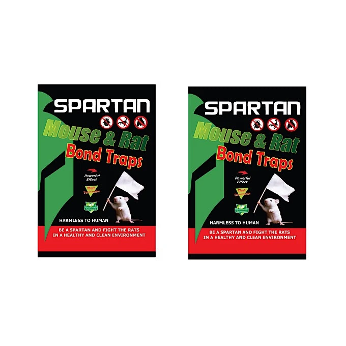چسب موش اسپارتان مدل کتابی وزن 105 گرمی بسته 2 عددی