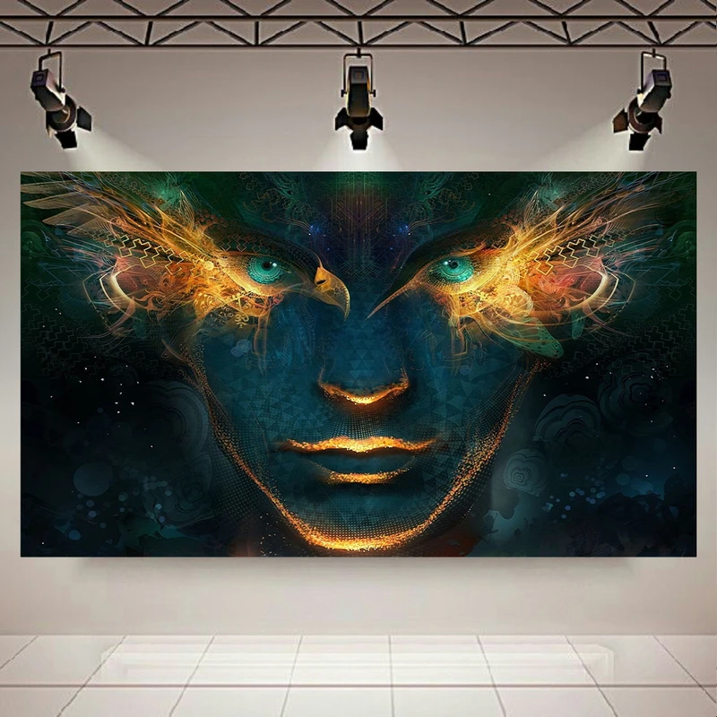 پوستر طرح چشم های هستی مدل Art کد AR13000