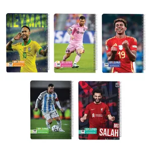 دفتر مشق 50 برگ اسپادانا مدل فوتبالی کد 52423578 مجموعه 5 عددی
