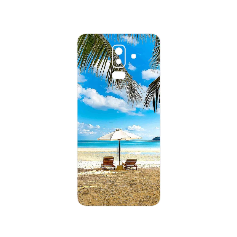 برچسب پوششی ماهوت مدل Beach مناسب برای گوشی موبایل سامسونگ Galaxy J8