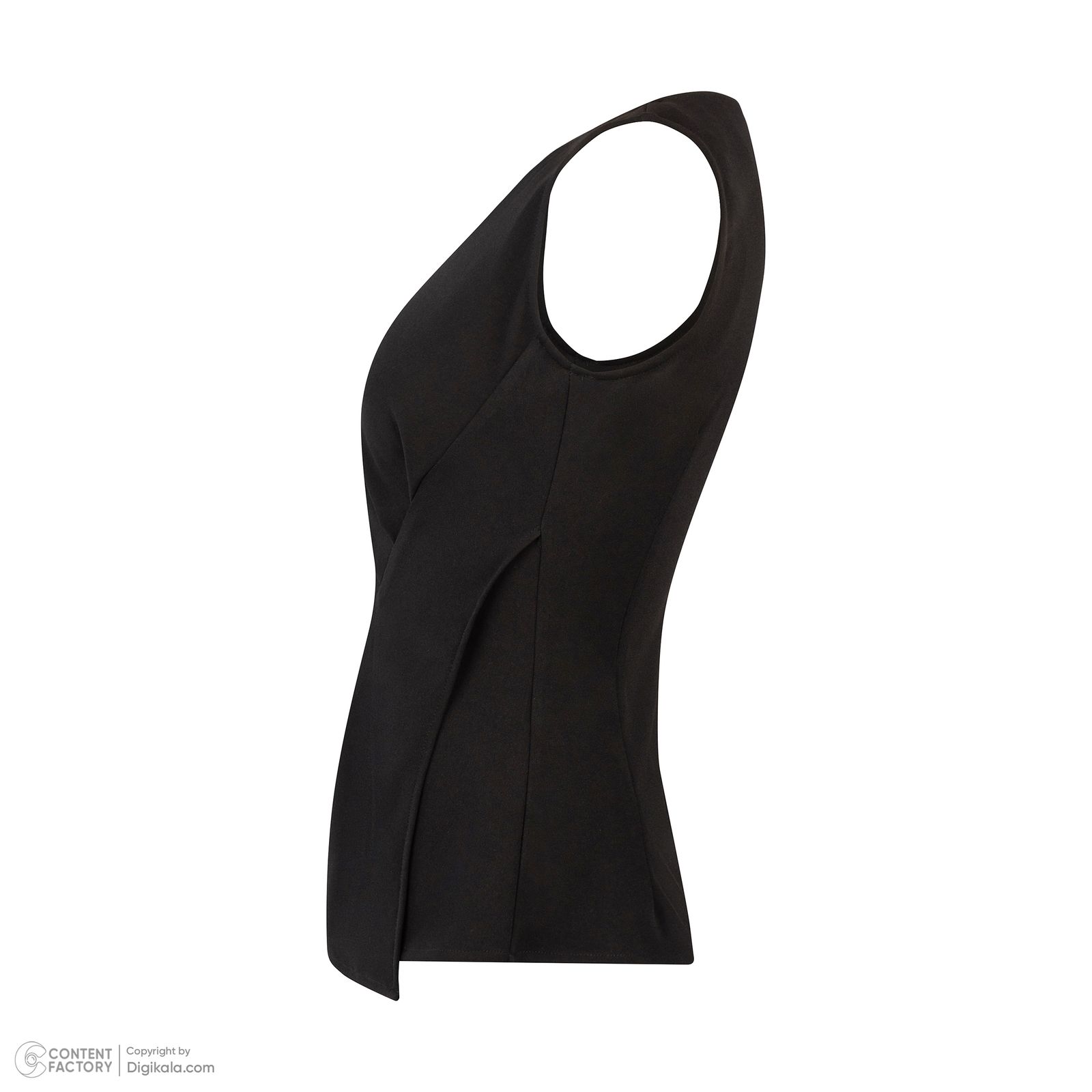 تاپ زنانه گردیه مدل 302238 رنگ مشکی -  - 4