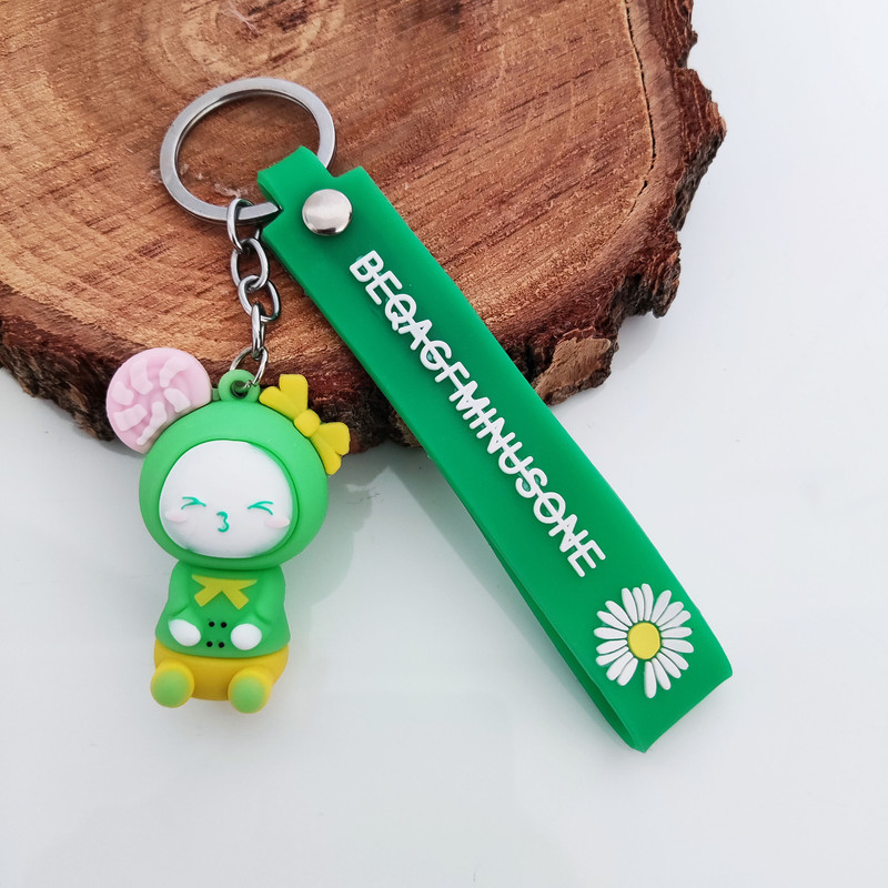 جاکلیدی مدل  سیلیکونی طرح کارتون دختر شیرینی کد DB23