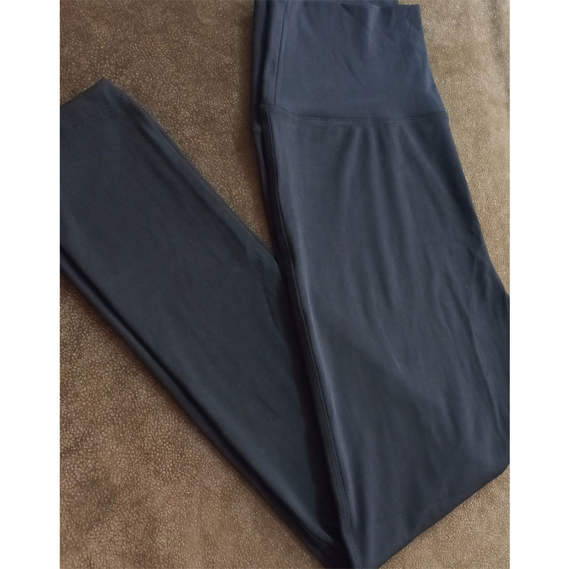 لگینگ زنانه مدل فاق بلند کمر پهن رنگ مشکی