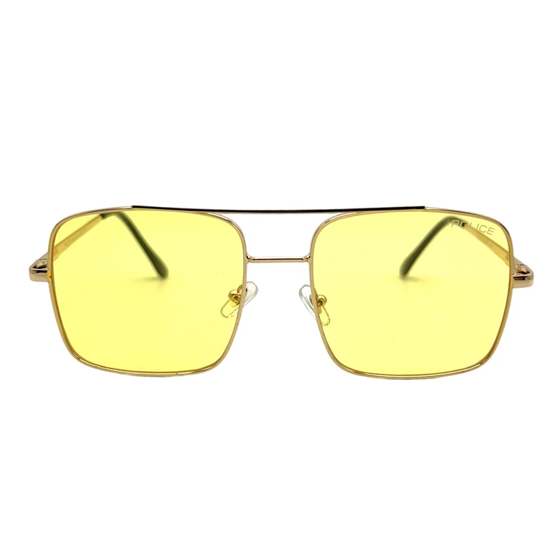 عینک شب مردانه مدل مربعی غیر پلاریزه کد p 635