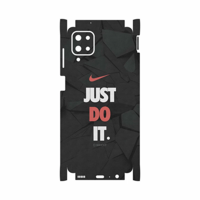 برچسب پوششی ماهوت مدل NIKE-Logo-FullSkin مناسب برای گوشی موبایل سامسونگ Galaxy A12 Nacho