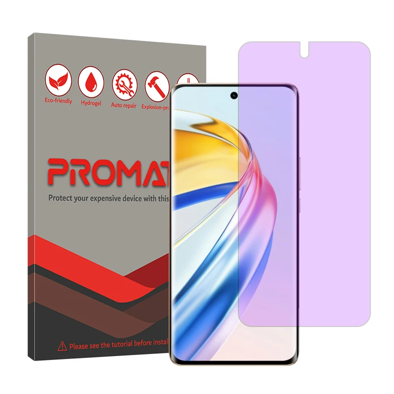 محافظ صفحه نمایش آنتی پرپل پرومیت مدل Resistant مناسب برای گوشی موبایل آنر X9b