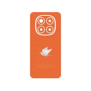 MAHOOT Minimalist origami bird Cover Sticker for Xiaomi Redmi Note 14 Pro 5G