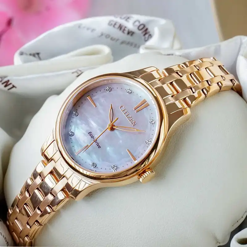 ساعت مچی عقربه ای زنانه سیتی زن مدل EM0893-87Y