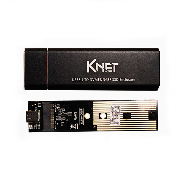 باکس هارد M.2 NVME+NGFF کی نت مدل K-BM231R1