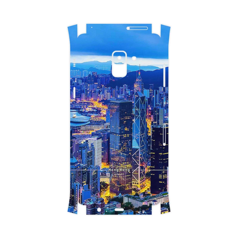برچسب پوششی ماهوت مدل Hong Kong City-FullSkin مناسب برای گوشی موبایل سامسونگ Galaxy A8 Plus 2018