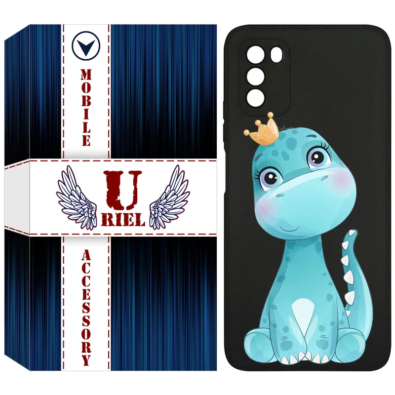 کاور یوریل مدل KSH کد 60 طرح دایناسور مناسب برای گوشی موبایل شیائومی Poco M4 Pro 4G