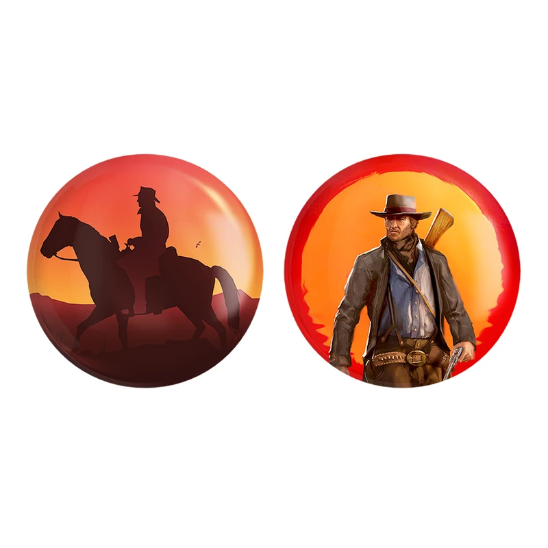 مگنت خندالو طرح رد دد Red Dead کد 1029910294 مجموعه 2 عددی