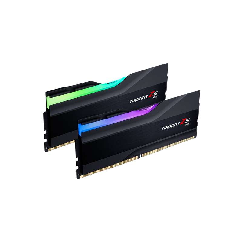 رم دسکتاپ DDR5 دوکاناله 6000مگاهرتز CL30 جی اسکیل مدل TRIDENT Z5 RGB ظرفیت 32 گیگابایت 