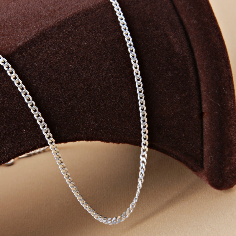 زنجیر نقره مردانه مدل ترک کد ZR_111