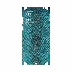 MAHOOT Blue Snake Skin-FullSkin Cover Sticker for Motorola Moto E13