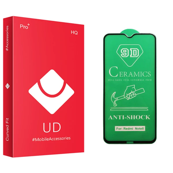 محافظ صفحه نمایش سرامیکی یو دی مدل +PRO مناسب برای گوشی موبایل شیائومی Redmi Note 8