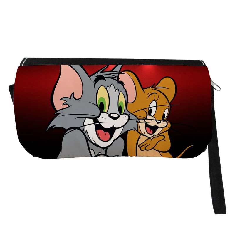 	 جامدادی مدل دوزیپ طرح تام و جری کد NI1207