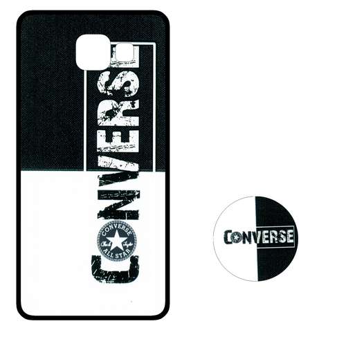 کاور طرح Converse  کد 2351  مناسب برای گوشی موبایل سامسونگ Galaxy A5 2016 / A510 به همراه پایه نگهدارنده