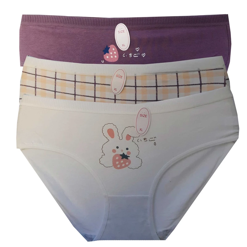 شورت زنانه مدل تمام نخ کتان وارداتی بسته 3 عددی