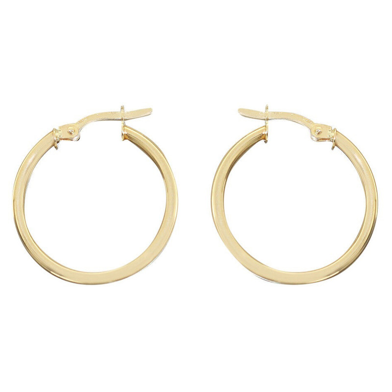 گوشواره طلا 18 عیار زنانه دوست خوب مدل dk535