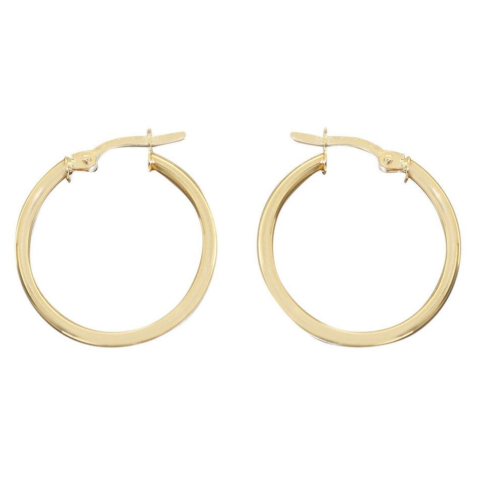 گوشواره طلا 18 عیار زنانه دوست خوب مدل dk535 -  - 1