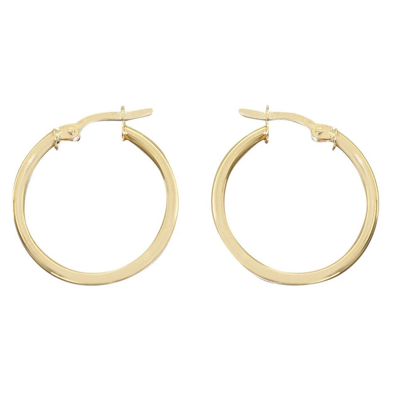 گوشواره طلا 18 عیار زنانه دوست خوب مدل dk535