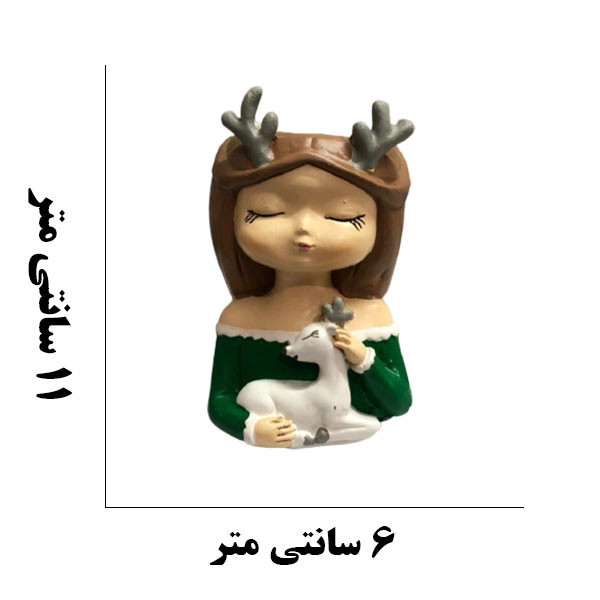 گلدان دکوری دنیا دکوری سرمد مدل فانتزی مجموعه 2 عددی