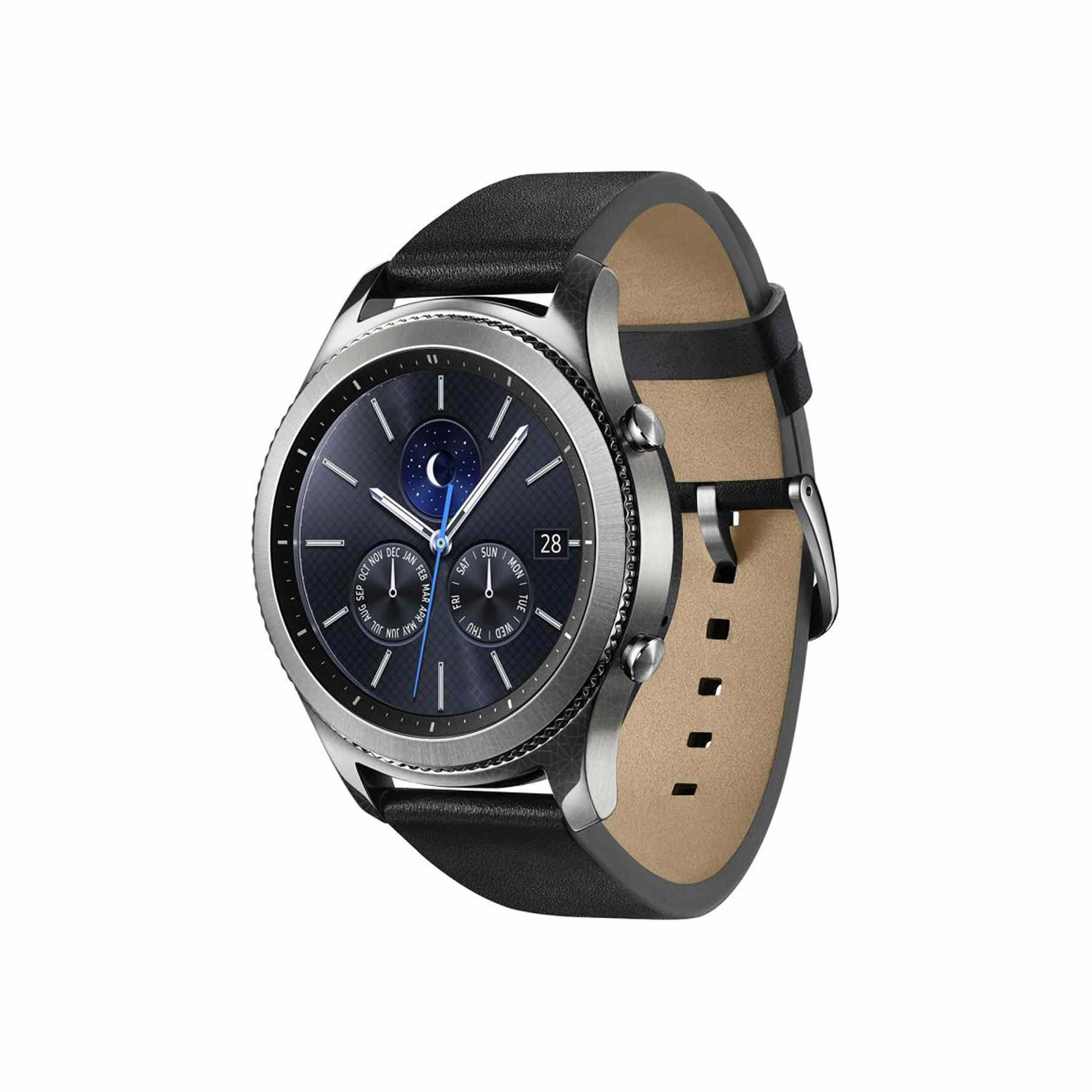 برچسب ماهوت طرح Cloud-Transparent مناسب برای ساعت هوشمند سامسونگ Galaxy Gear S3 Classic
