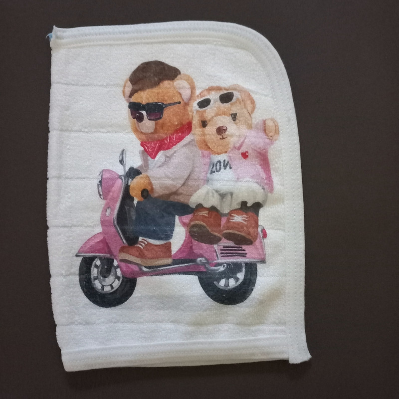 لیف حمام کودک مدل خرسی کد SO 01