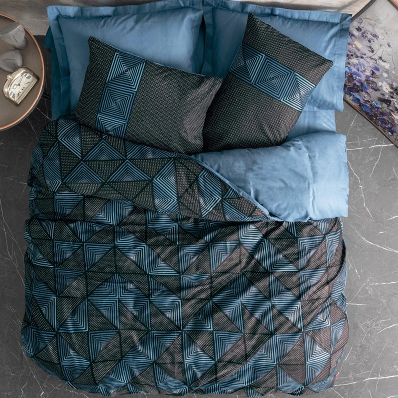 سرویس روتختی کاتن باکس مدل Dark Armor Siyah تک نفره 3 تکه