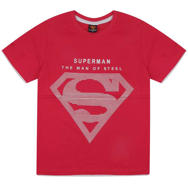 تی شرت آستین کوتاه پسرانه مدل Super Man 04