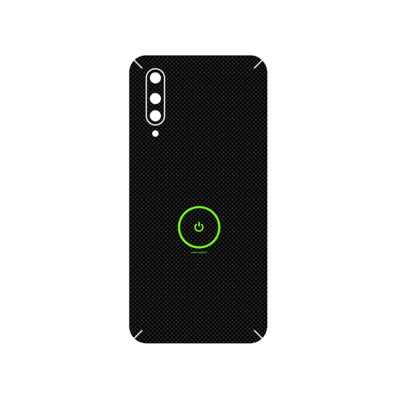 برچسب پوششی ماهوت مدل Minimal Power Button مناسب برای گوشی موبایل شیائومی MI 9 Lite