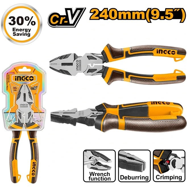 انبر دست اینکو مدل HHCP28240 سایز 9.5 اینچ