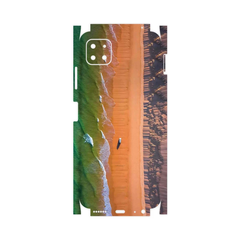 برچسب پوششی ماهوت مدل Beach and Green Sea-FullSkin مناسب برای گوشی موبایل سامسونگ Galaxy A22 5G