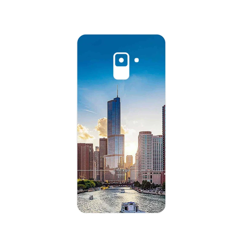 برچسب پوششی ماهوت مدل City of Chicago مناسب برای گوشی موبایل سامسونگ Galaxy A8 Plus 2018