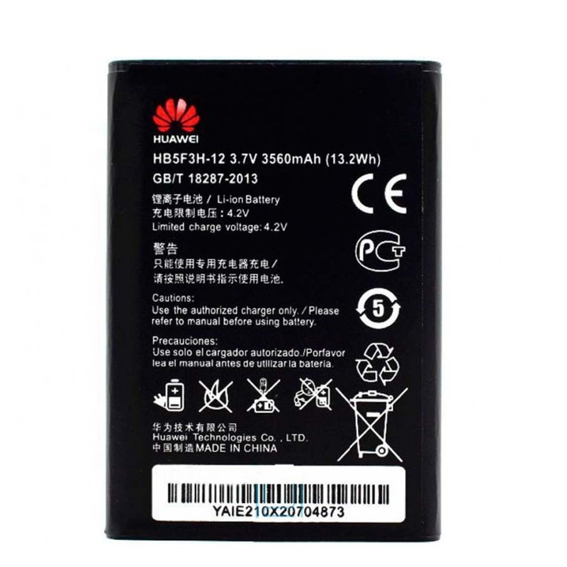 باتری مودم همراه هوآوی مدل HB5F3H-12 مناسب برای مودم هوآوی E5372T, E5775