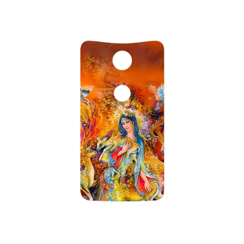 برچسب پوششی ماهوت مدل Persian miniature 2 مناسب برای گوشی موبایل گوگل Nexus 6