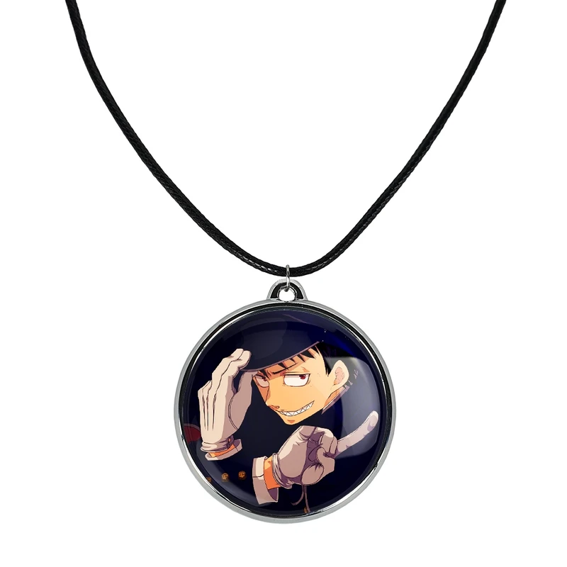 گردنبند خندالو مدل شینرا انیمه نیروی آتش کد 3225132252