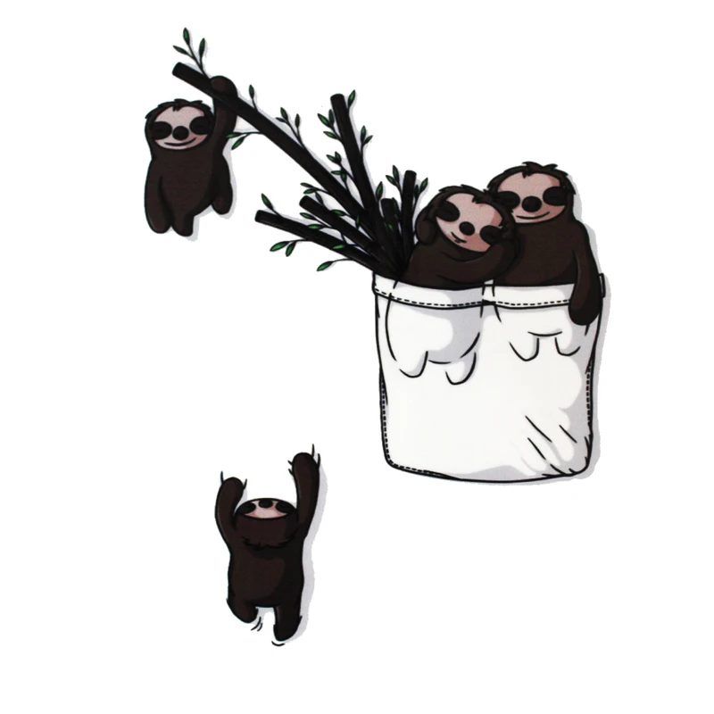 استیکر پارچه و لباس کارانس طرح جیب مدل AST-20