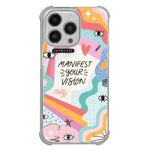 AKAM AMCWTA13PRO-GOOD VIBES7 Cover For Apple iPhone 13 Pro